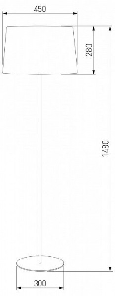 Торшер TK Lighting Maja 2920 Maja Black в Урае - uray.mebel24.online | фото 2