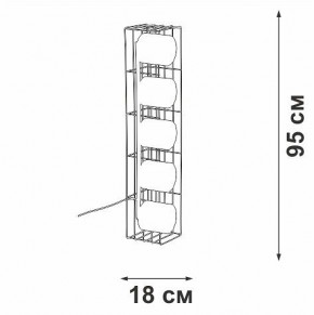 Торшер Vitaluce V3019 V3019-1/5P в Урае - uray.mebel24.online | фото 4