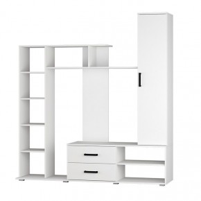 Центральная секция Торонто (Белый текстурный) в Урае - uray.mebel24.online | фото 3