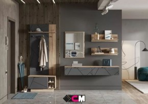 Тумба Даллас ТБ-03 Дуб каньон/софт графит в Урае - uray.mebel24.online | фото 3