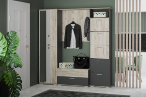 Тумба для обуви НМ 013.26 "Санти" (Антрацит/Крафт Серый) в Урае - uray.mebel24.online | фото 3