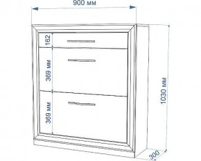 Тумба для обуви Нобиле ОБВ-90 в Урае - uray.mebel24.online | фото 4