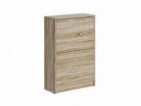 Тумба ОРИОН с двумя полками для обуви, цвет Дуб Сонома в Урае - uray.mebel24.online | фото