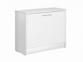 Тумба ОРИОН с одной полкой для обуви, цвет белый в Урае - uray.mebel24.online | фото