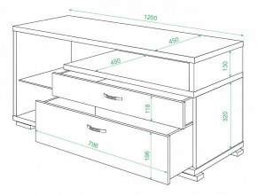 Тумба под ТВ Домино нельсон ТК-10М в Урае - uray.mebel24.online | фото 2