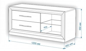 Тумба под ТВ Нобиле КА120 в Урае - uray.mebel24.online | фото 2