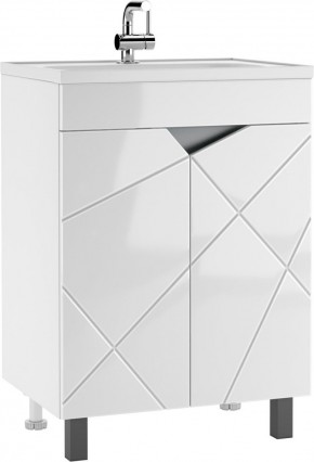 Тумба под умывальник "Absolute 60" Vector без ящика Домино (DV6603T) в Урае - uray.mebel24.online | фото