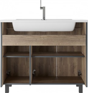 Тумба под умывальник "Modul 100"Dolche Dark без ящика Домино (DD5402T) в Урае - uray.mebel24.online | фото 4