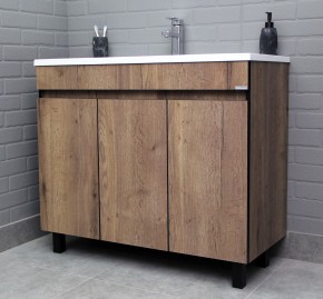 Тумба под умывальник "Modul 100"Dolche Dark без ящика Домино (DD5402T) в Урае - uray.mebel24.online | фото 6