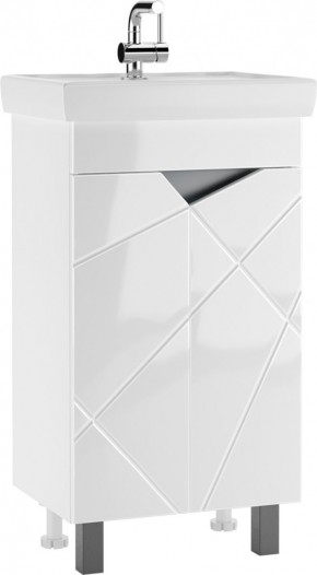 Тумба под умывальник "Томь 50" Vector без ящика Домино (DV6607T) в Урае - uray.mebel24.online | фото