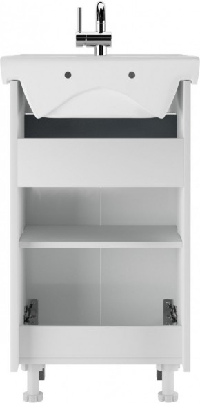 Тумба под умывальник "Томь 50" Vector без ящика Домино (DV6607T) в Урае - uray.mebel24.online | фото 4