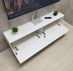 Тумба подвесная под ТВ LINES MTV1-MA 750 Белый глянец (Белый-M 10.1.1) в Урае - uray.mebel24.online | фото 11