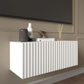 Тумба подвесная под ТВ LINES MTV1-MA 750 Белый матовый (Белый-M 10.1.2) в Урае - uray.mebel24.online | фото 1