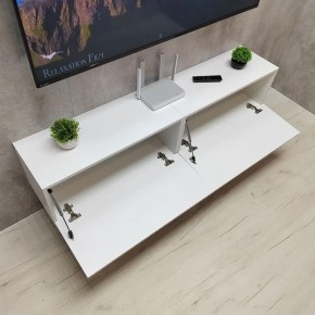 Тумба подвесная под ТВ LINES MTV1-MA 750 Белый матовый (Белый-M 10.1.2) в Урае - uray.mebel24.online | фото 10