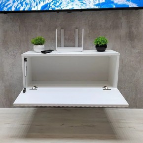 Тумба подвесная под ТВ LINES MTV1-MA 750 Белый матовый (Белый-M 10.1.2) в Урае - uray.mebel24.online | фото 3
