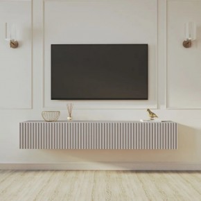 Тумба подвесная под ТВ LINES MTV3-MA 900 Бежевый (Леда-М 10.1.5) в Урае - uray.mebel24.online | фото 12