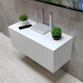Тумба подвесная под ТВ LINES MTV3-MA 900 Белый матовый (Белый-M 10.1.2) в Урае - uray.mebel24.online | фото 8