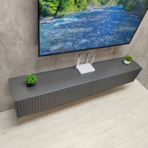 Тумба подвесная под ТВ LINES MTV3-MA 900 Темно-серый (Графит-M 10.1.25) в Урае - uray.mebel24.online | фото 10