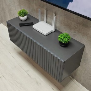 Тумба подвесная под ТВ LINES MTV3-MA 900 Темно-серый (Графит-M 10.1.25) в Урае - uray.mebel24.online | фото 2