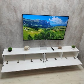Тумба подвесная под ТВ LINES MTV4-MA 1150 Белый глянец (Белый-M 10.1.1) в Урае - uray.mebel24.online | фото 12
