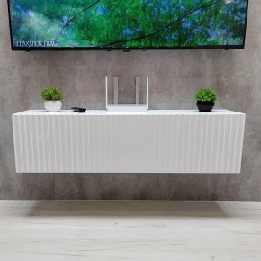 Тумба подвесная под ТВ LINES MTV4-MA 1150 Белый глянец (Белый-M 10.1.1) в Урае - uray.mebel24.online | фото 2