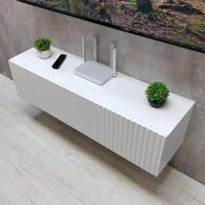 Тумба подвесная под ТВ LINES MTV4-MA 1150 Белый матовый (Белый-M 10.1.2) в Урае - uray.mebel24.online | фото 2