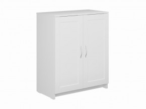 Тумба СИРИУС двухдверная, цвет белый в Урае - uray.mebel24.online | фото
