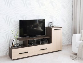 Тумба ТВ Парус-1 Дуб молочный/Венге в Урае - uray.mebel24.online | фото