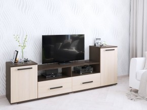 Тумба ТВ Парус-2 венге/дуб молочный в Урае - uray.mebel24.online | фото
