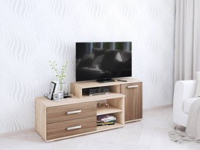 Тумба ТВ Парус-3 дуб сонома/ясень шимо в Урае - uray.mebel24.online | фото