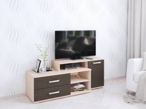 Тумба ТВ Парус-3 венге/дуб молочный в Урае - uray.mebel24.online | фото
