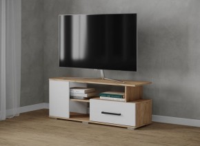Тумба ТВ Парус-4 Дуб крафт золотой/Белый в Урае - uray.mebel24.online | фото