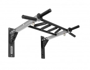 Турник настенный KONON цв. серебристый-черный FLEXTER PROFI в Урае - uray.mebel24.online | фото