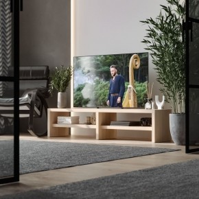 ТВ-тумба Энкель ТВ16, тамбурат, цвет дуб беленый в Урае - uray.mebel24.online | фото 4