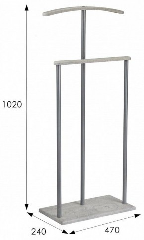 Вешалка для костюма Дэви 1 в Урае - uray.mebel24.online | фото 13