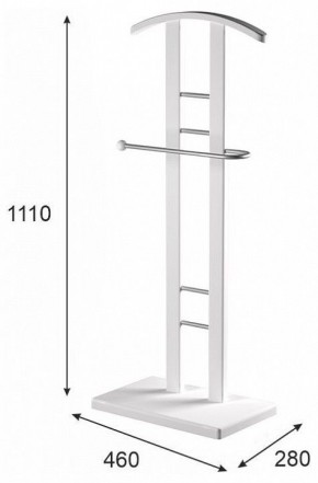 Вешалка для костюма Галант 321 в Урае - uray.mebel24.online | фото 10