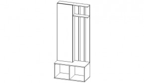 ЛУКСОР-12 Вешалка (ЦРК.ЛКС.12 вешалка) в Урае - uray.mebel24.online | фото 2