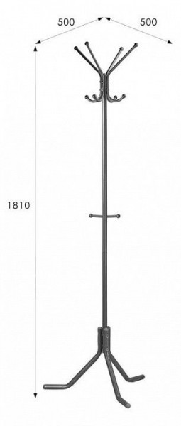 Вешалка напольная Пико 3 в Урае - uray.mebel24.online | фото 7