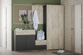 Вешалка НМ 014.16 "Санти" (Крафт Серый) в Урае - uray.mebel24.online | фото 2