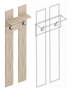 Вешалка "ПФ-01" Филадельфия в Урае - uray.mebel24.online | фото 2