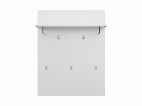 Вешалка СИРИУС настенная с полкой, цвет белый в Урае - uray.mebel24.online | фото