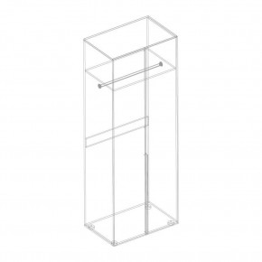 ВИТА Шкаф 2-ств для одежды в Урае - uray.mebel24.online | фото 2