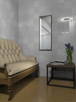 Зеркало настенное Сельетта-6 в Урае - uray.mebel24.online | фото 2